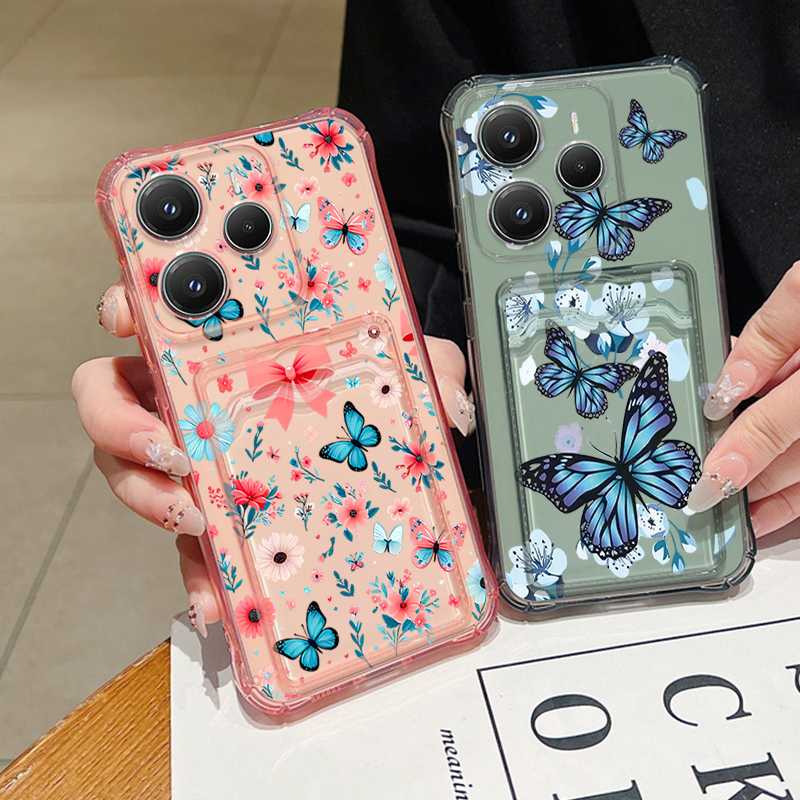Card Slot Soft TPU Case For Xi - đánh giá và giá Xiaomi Redmi Note 14