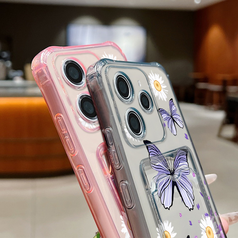 Card Slot Soft TPU Case For Xi - đánh giá và giá Xiaomi Redmi Note 14