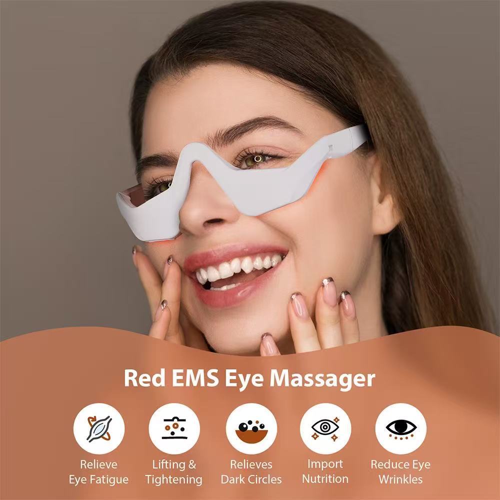 Microcurrent Eye & Face LED Re - đánh giá và giá Light Therapy Glasses
