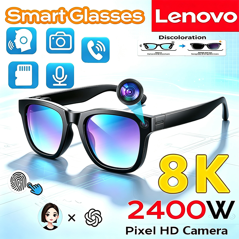 Lenovo 2400MP HD Smart AI Glas - đánh giá và giá Smart Glasses Lens